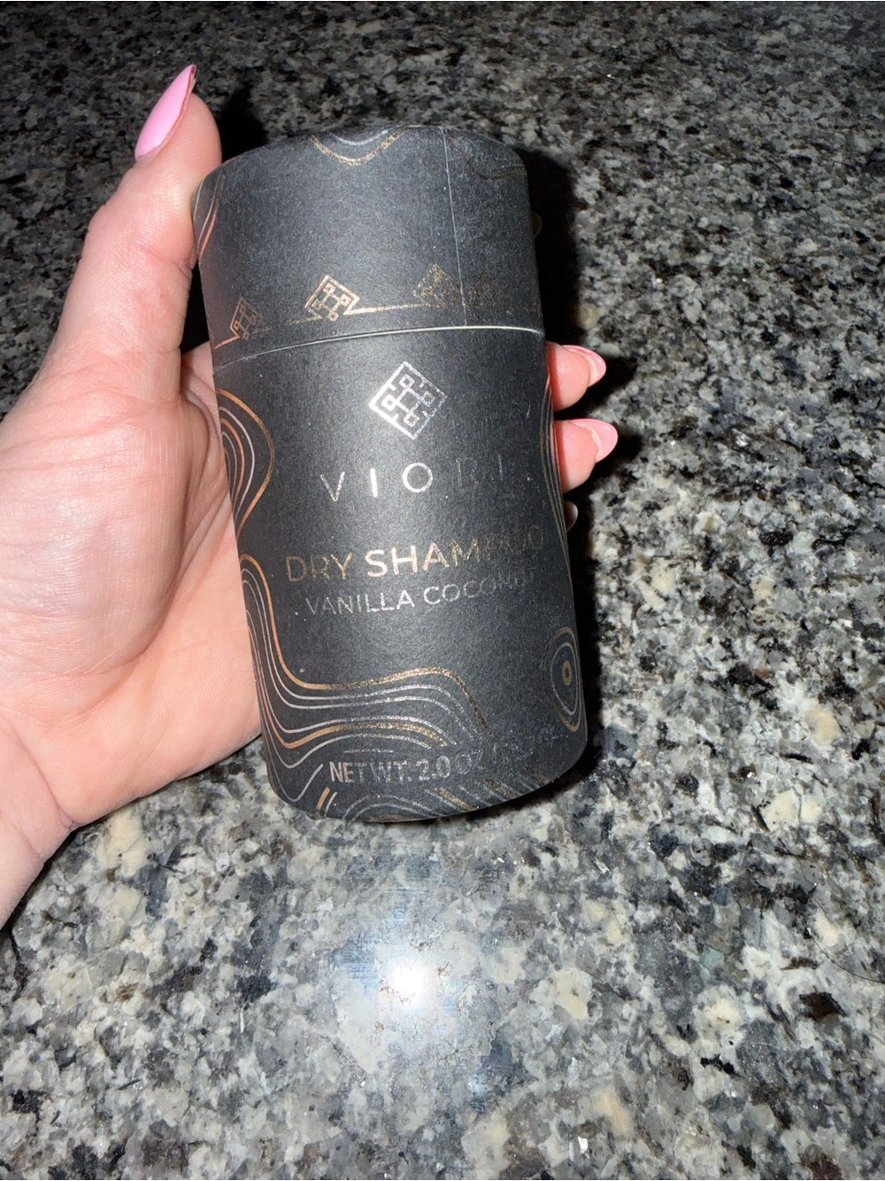 Viore Vanilla Coconut Dry Shampoo – Black